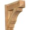 Ekena Millwork Balboa Rough Sawn Craftsman Outlooker, Western Red Cedar, 8"W x 24"D x 24"H OUT08X24X24BOA04RWR - alternate 1
